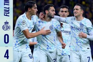 知耻后勇👍国米2连败后豪取7连胜，欧冠3连胜进9球0丢球