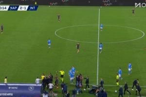 火药味爆了💥劳塔罗与孔蒂场边爆发冲突，被拉开后仍隔空对喷